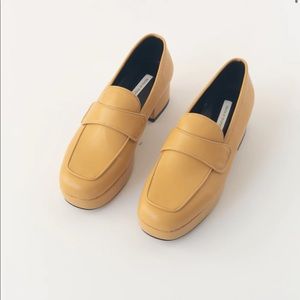 Shop Peche vegan leather loafers